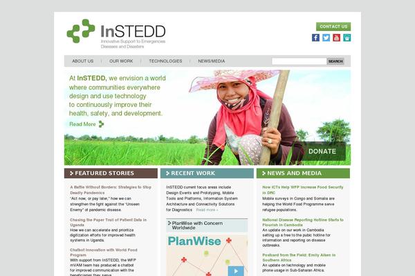 instedd.org site used Divi