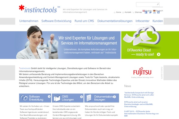 instinctools.de site used Instinctools