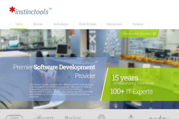 instinctools.ru site used Instinctools