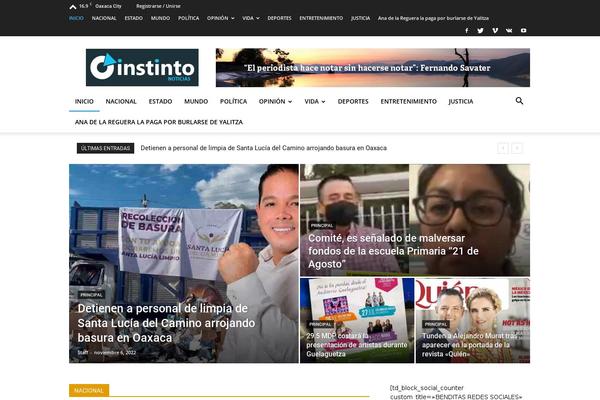 instintopolitico.com site used Newspaper