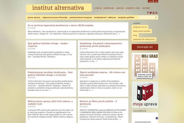 institut-alternativa.org site used Ia