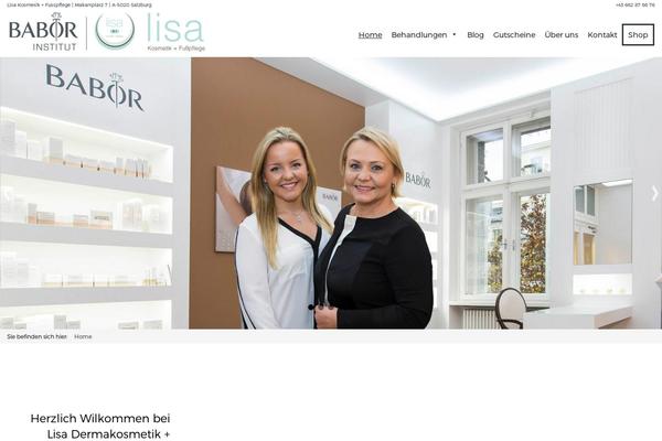 institut-lisa.at site used Babor-theme-2