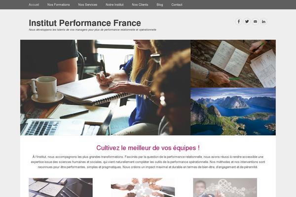institut-performance-france.com site used Gridalicious-pro