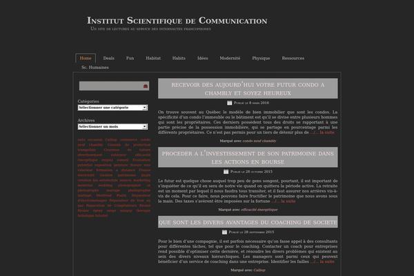 institut-s.com site used Institut