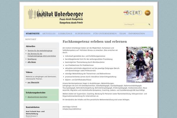 institut-unterberger.at site used Unterberger_2.0