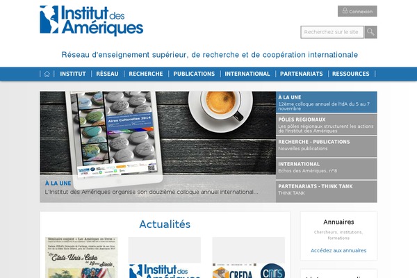 institutdesameriques.fr site used Ida