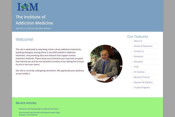 Customizr theme site design template sample