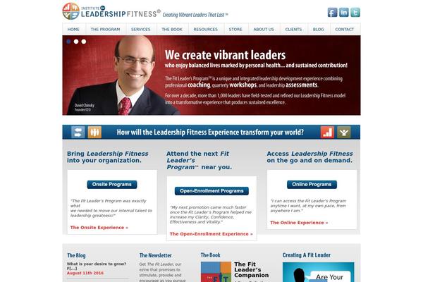 instituteforleadershipfitness.com site used Leadershipfit