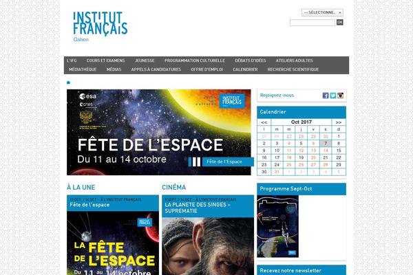 institutfrancais-gabon.com site used Iftheme-master