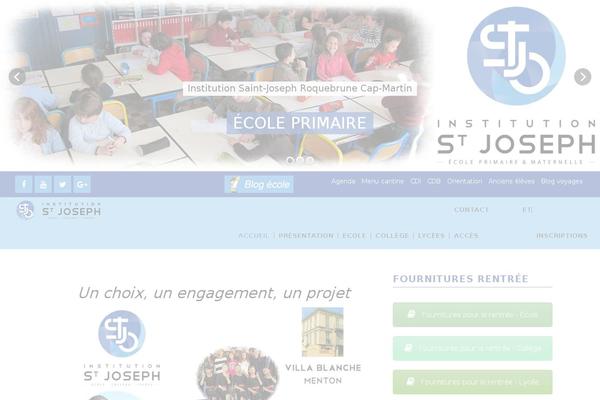 institution-saint-joseph.fr site used Wp_suarez