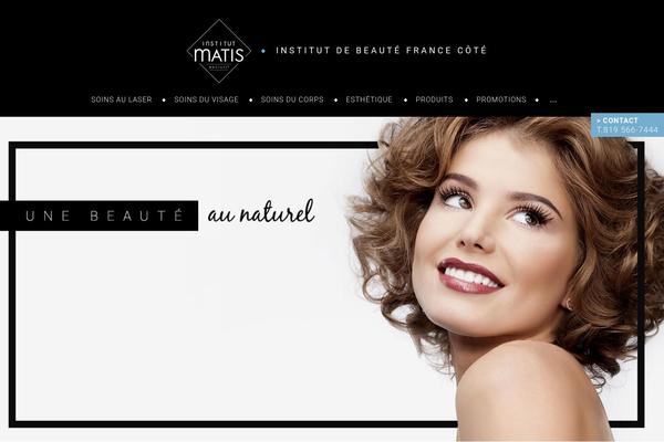 institutmatissherbrooke.com site used Matis