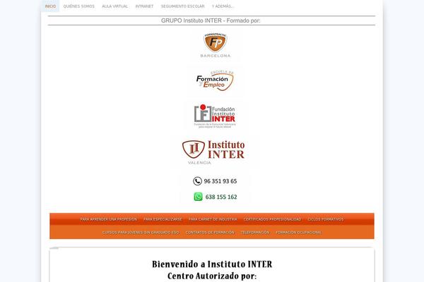 institutointer.com site used Institutointer-wp-mv
