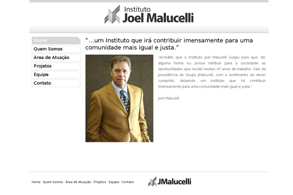 institutojoelmalucelli.com.br site used Joelmalucelli