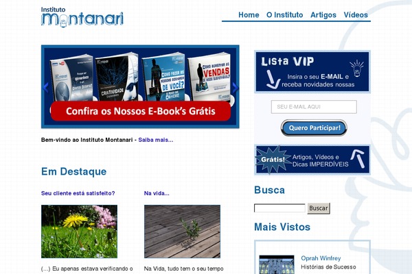 institutomontanari.com.br site used Newspaper-theme