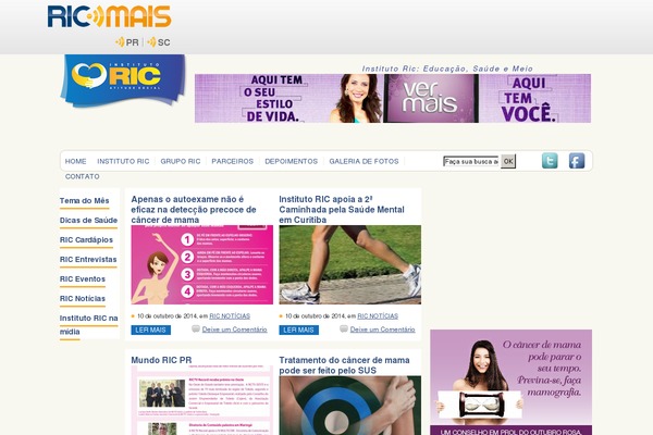 institutoric.org.br site used Ric