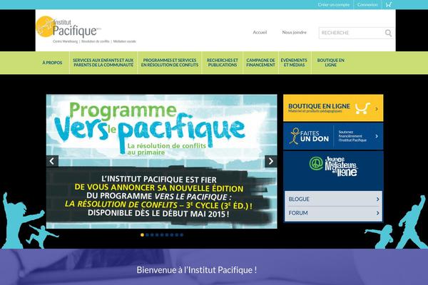 institutpacifique.com site used Kui-wp