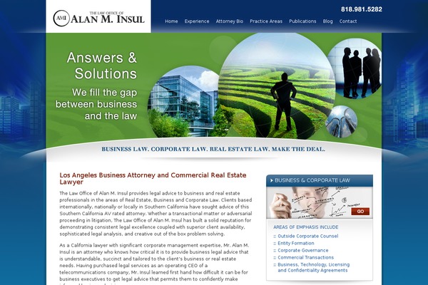 insullaw.com site used Alaninsul