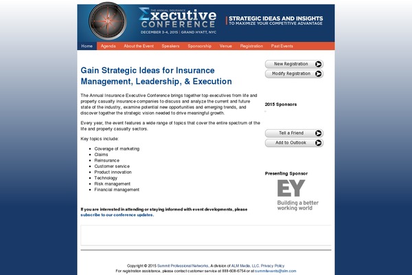 insuranceexecevent.com site used Sle3