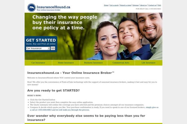 insurancehound.ca site used Ih_theme