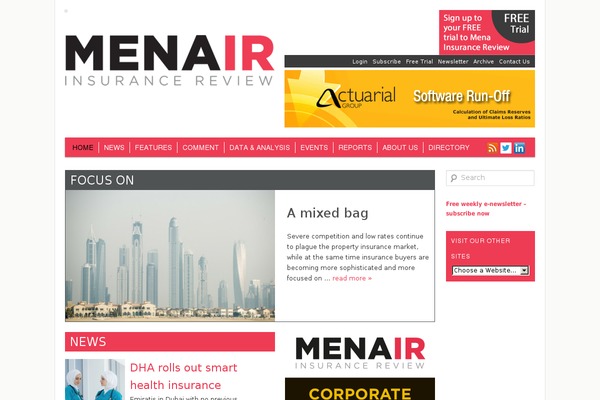 insurancemena.com site used Mena