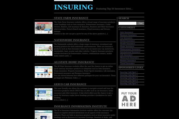 insuring.com site used MiniWP