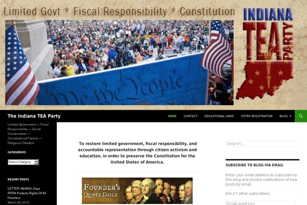 Twenty Fourteen theme site design template sample
