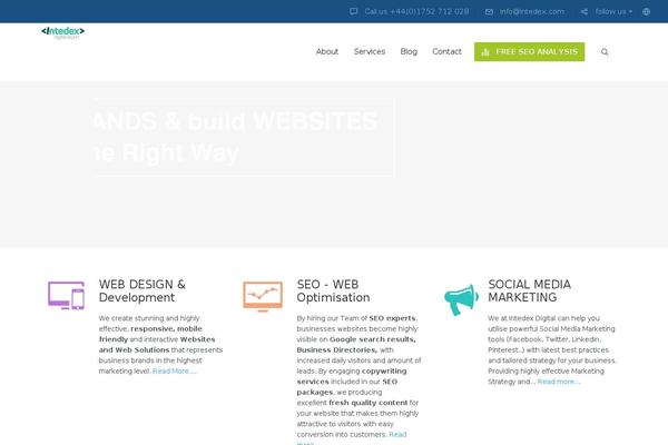 SEOWP theme site design template sample