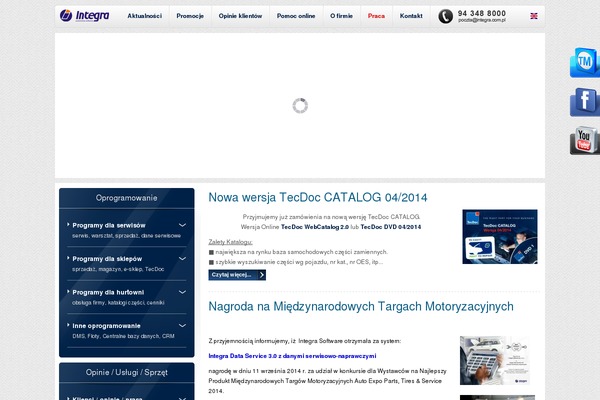 integra.com.pl site used Integra-rj