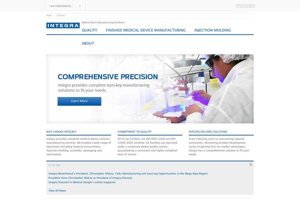 integrabio.com site used Providien
