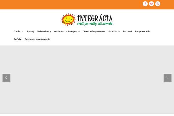 integracia.net site used Avada