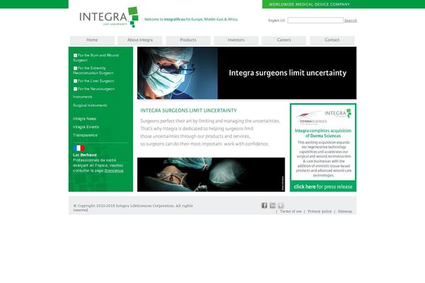 integralife.eu site used Wagd-integra