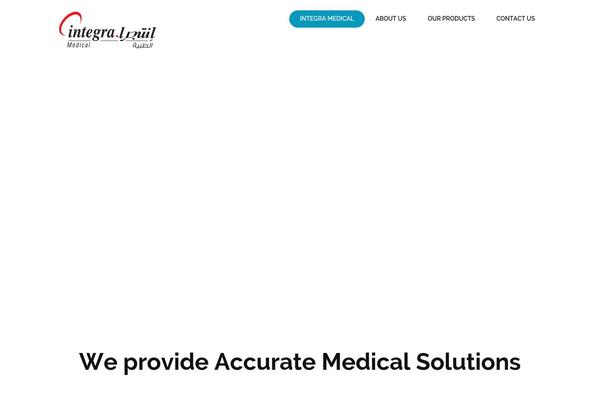 Medix theme site design template sample