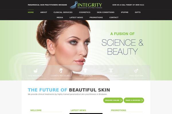 integrityskin.com.au site used Integrity