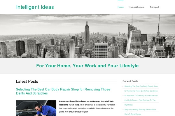 RestImpo theme site design template sample