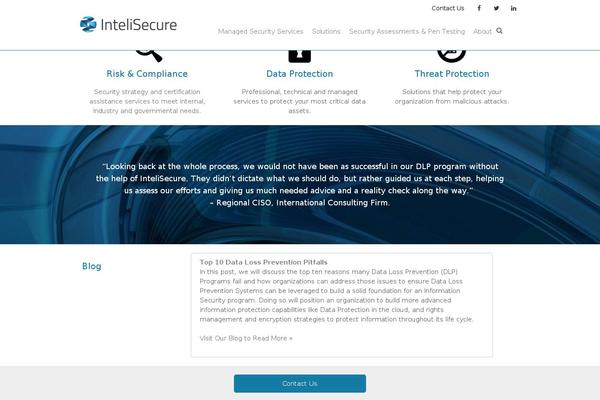 intelisecure.com site used Thbusiness-child