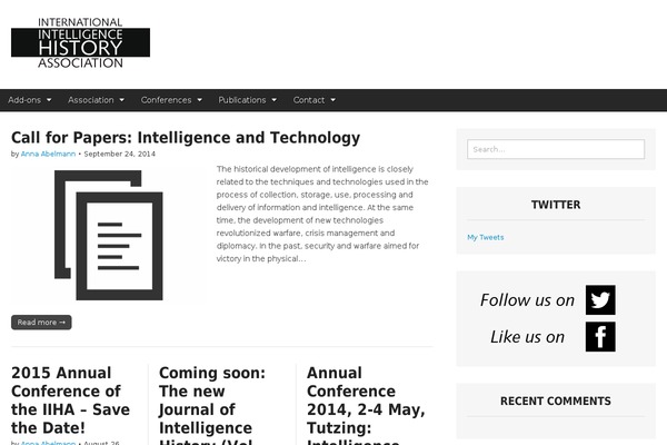intelligence-history.org site used Magazine-premium-new