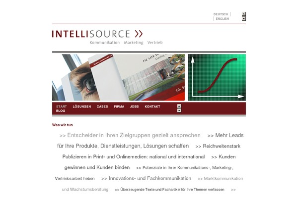 intellisource.de site used Intellisource
