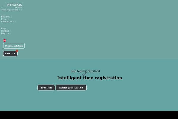 intempus.eu site used Intempus-light