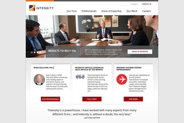 intensity.com site used Intensity2016