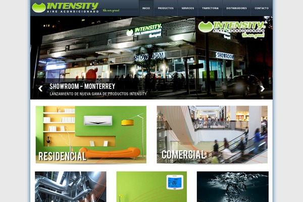 intensity.com.mx site used Intensity