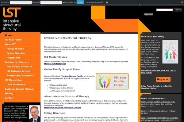 intensivestructuraltherapy.com site used Ist-theme