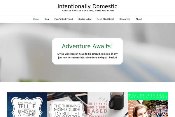 GeneratePress theme site design template sample