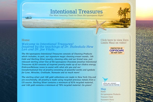 intentionaltreasures.com site used Intentionaltreasures