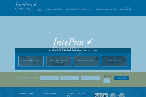 intepros.com site used Jupiter