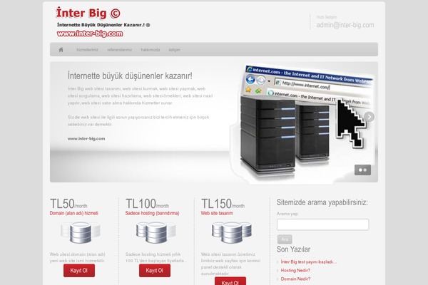 inter-big.com site used Hosting