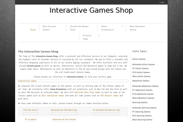 interactive-games.org.uk site used Interactive-games-theme