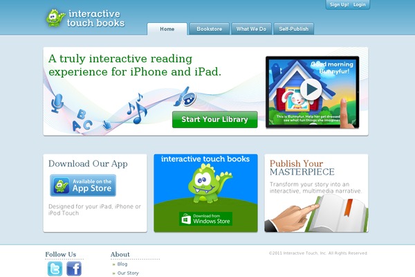 interactivetouchbooks.com site used Itb
