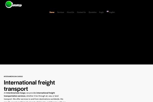 interamericancargo.net site used Global Logistics