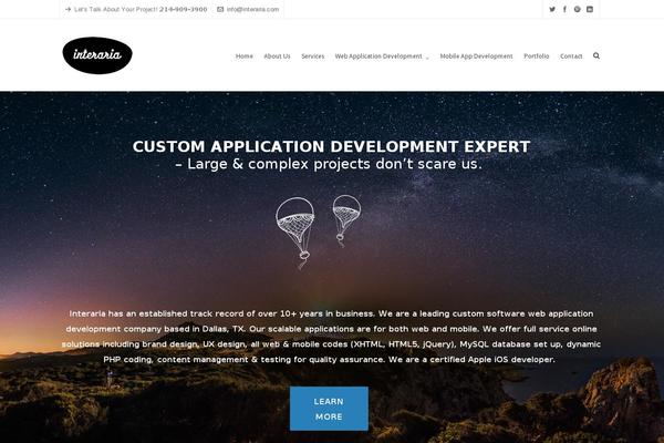 Highend theme site design template sample