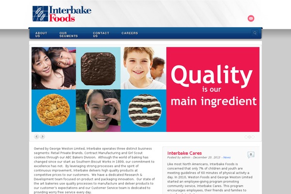 interbake.com site used Interbake